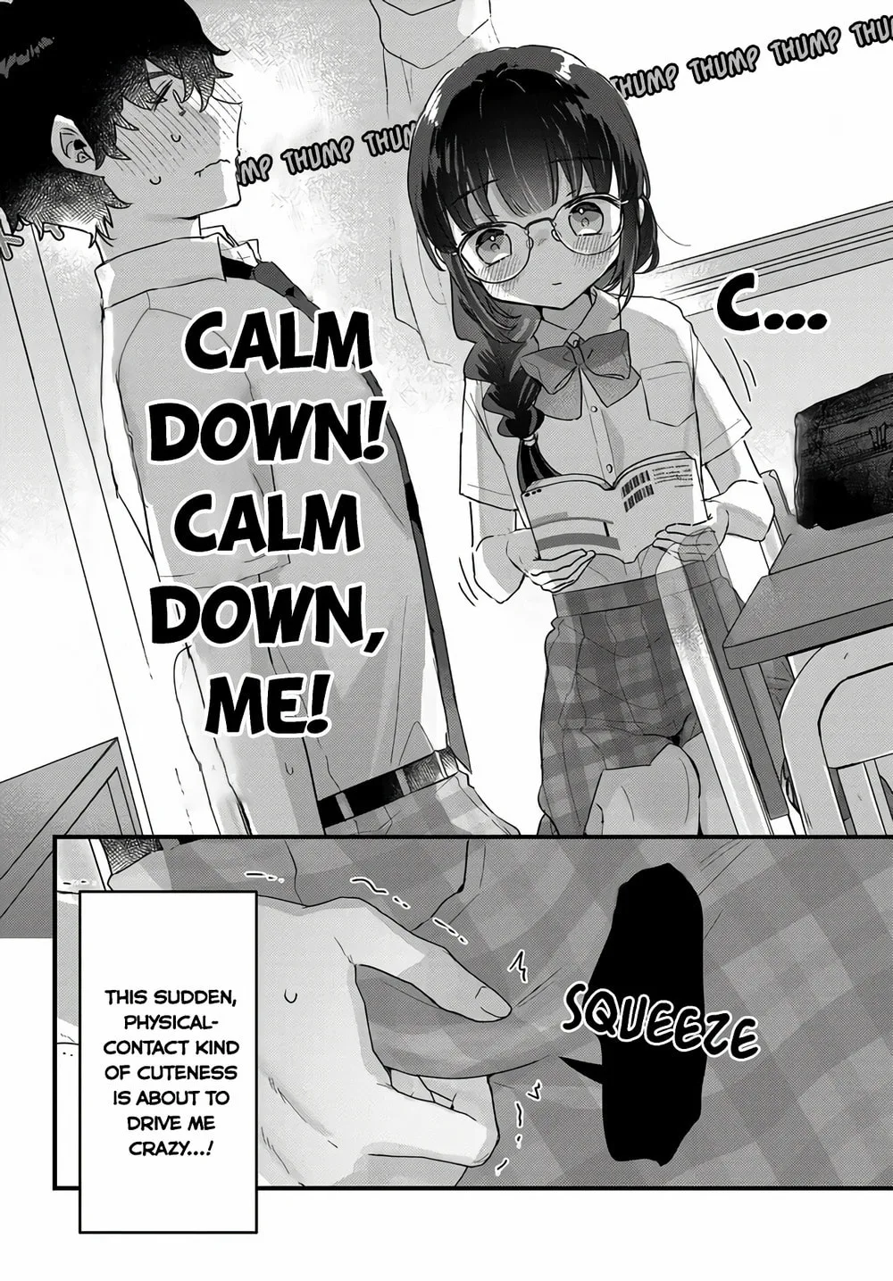 After I Let The Small And Cute Intellectual Senior Of The Literature Club Sit On My Lap, She Started Sitting There Every Day - Chapter 2.1 - Page 10