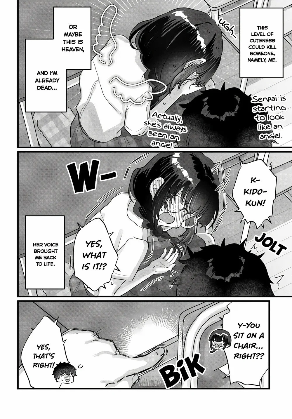 After I Let The Small And Cute Intellectual Senior Of The Literature Club Sit On My Lap, She Started Sitting There Every Day - Chapter 2.1 - Page 14