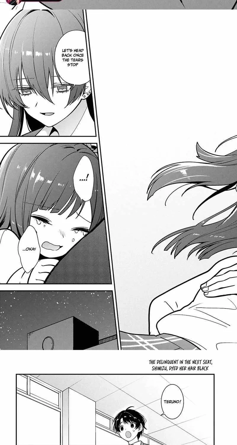 Tonari no Seki no Yankee Shimizu-san ga Kami o Kuroku Sometekita - Chapter 15 - Page 15