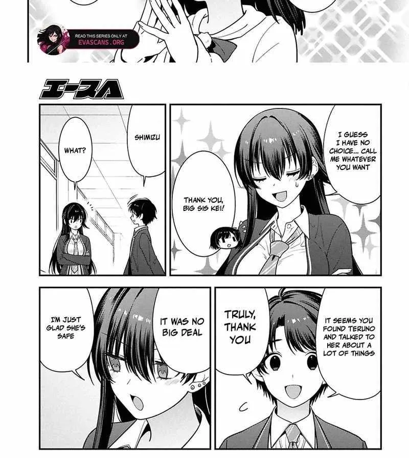 Tonari no Seki no Yankee Shimizu-san ga Kami o Kuroku Sometekita - Chapter 15 - Page 18
