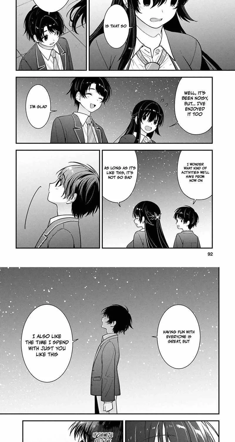 Tonari no Seki no Yankee Shimizu-san ga Kami o Kuroku Sometekita - Chapter 15 - Page 26