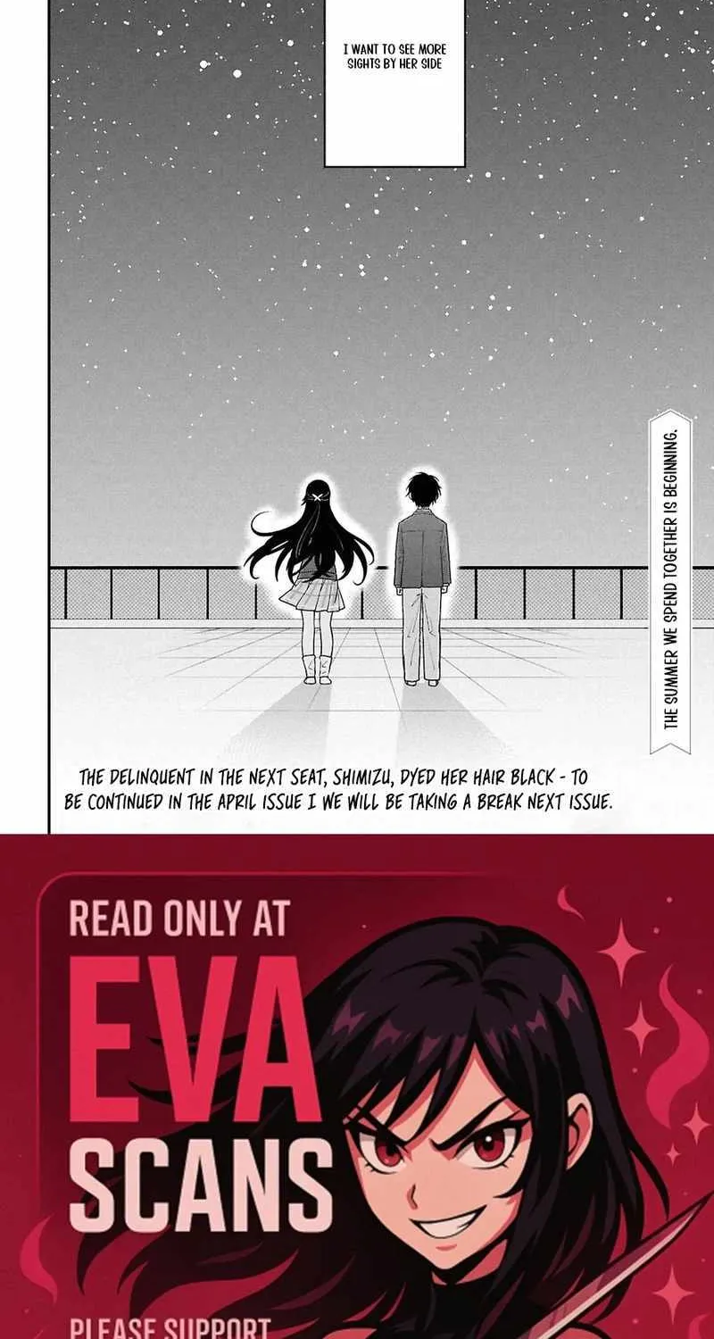 Tonari no Seki no Yankee Shimizu-san ga Kami o Kuroku Sometekita - Chapter 15 - Page 31