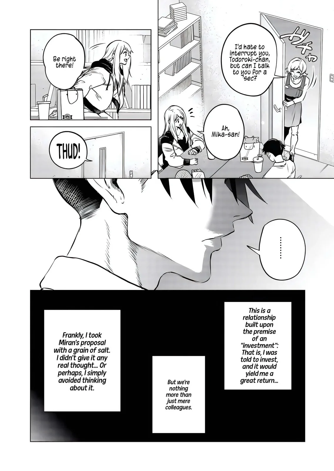 A Story About Investing in a Girl at the Workplace - Chapter 17 - Page 10