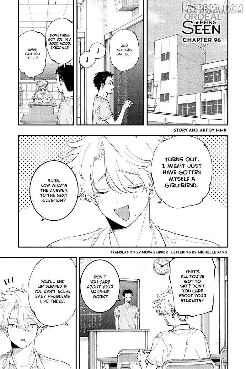 Tonari no Seki no Yatsu ga Souiu Me de Mitekuru - Chapter 96 - Page 1