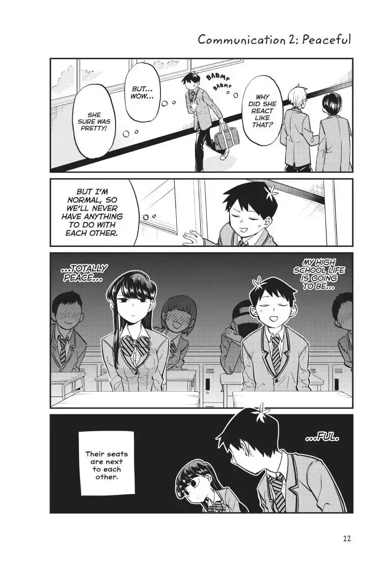 Komi-san wa Komyushou Desu - Chapter 2 - Page 1
