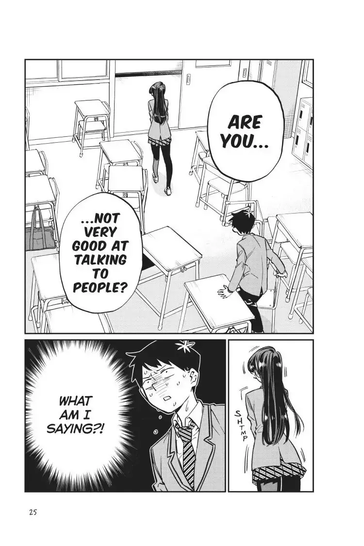 Komi-san wa Komyushou Desu - Chapter 4 - Page 5