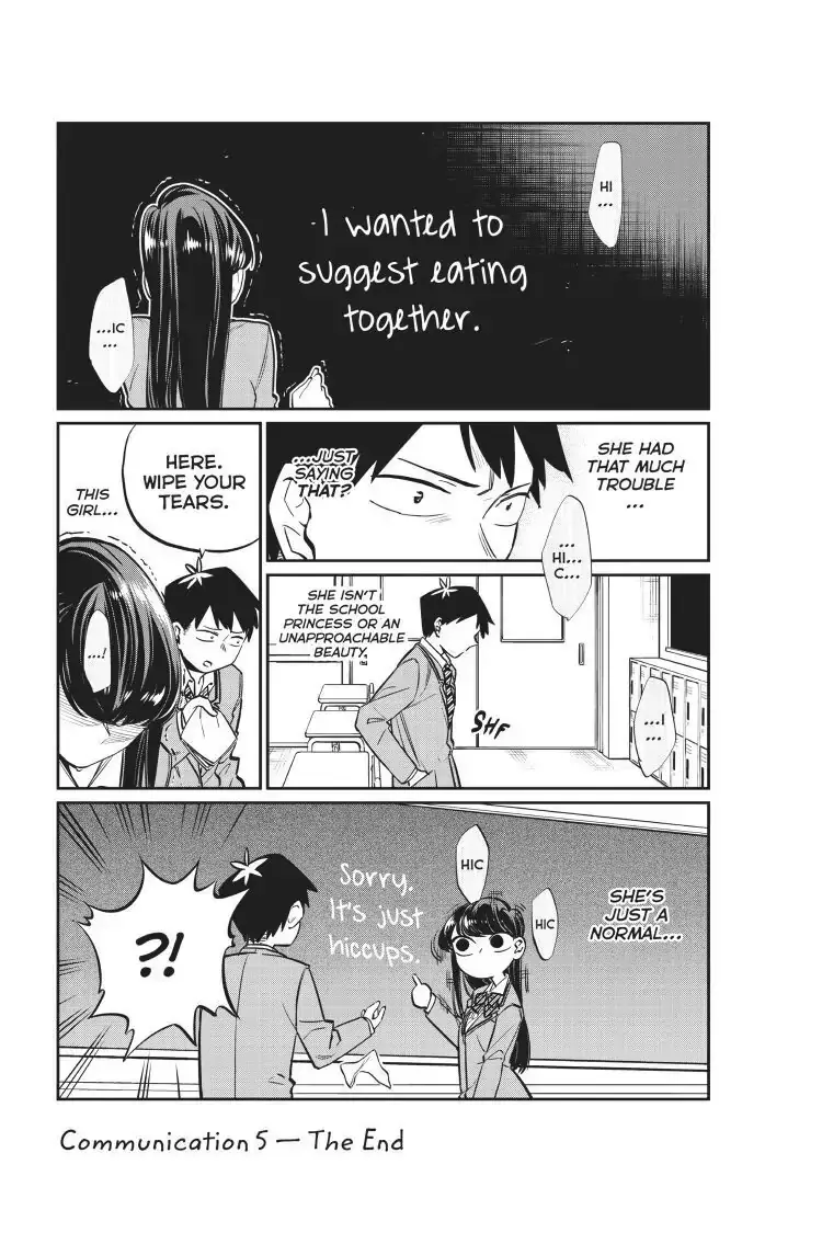 Komi-san wa Komyushou Desu - Chapter 5 - Page 8