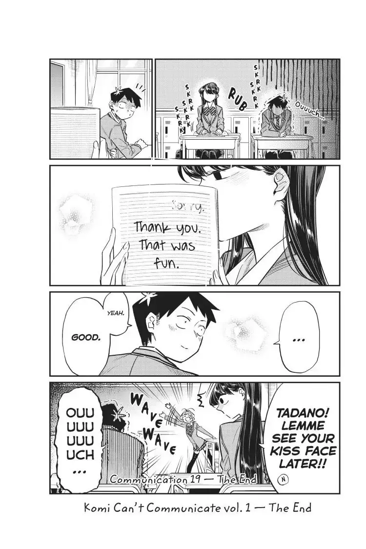 Komi-san wa Komyushou Desu - Chapter 19 - Page 18