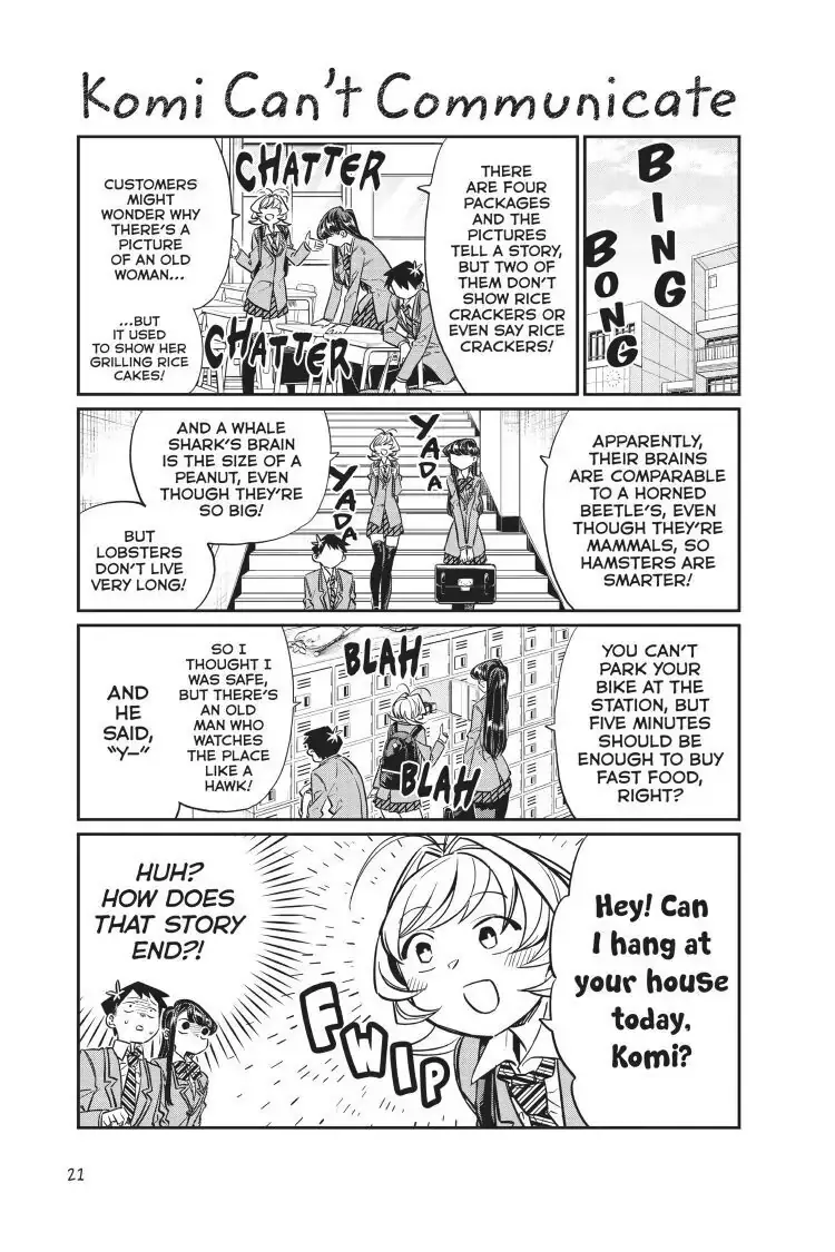 Komi-san wa Komyushou Desu - Chapter 22 - Page 1