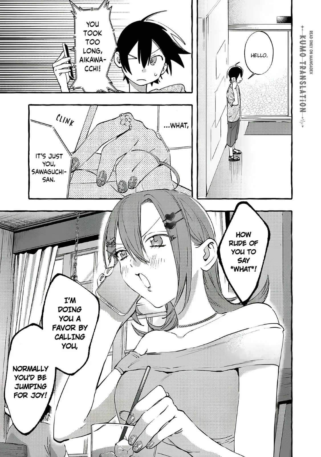 The School's Madonna, Watanabe-san, for Some Reason Asks My Schedule Every Week - Chapter 8.2 - Page 8