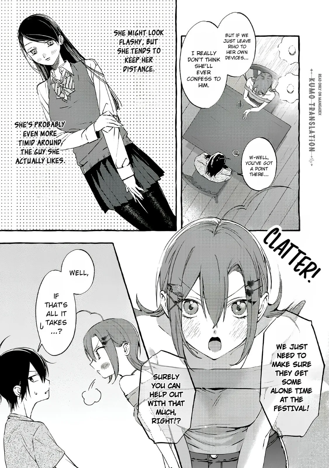 The School's Madonna, Watanabe-san, for Some Reason Asks My Schedule Every Week - Chapter 8.2 - Page 14