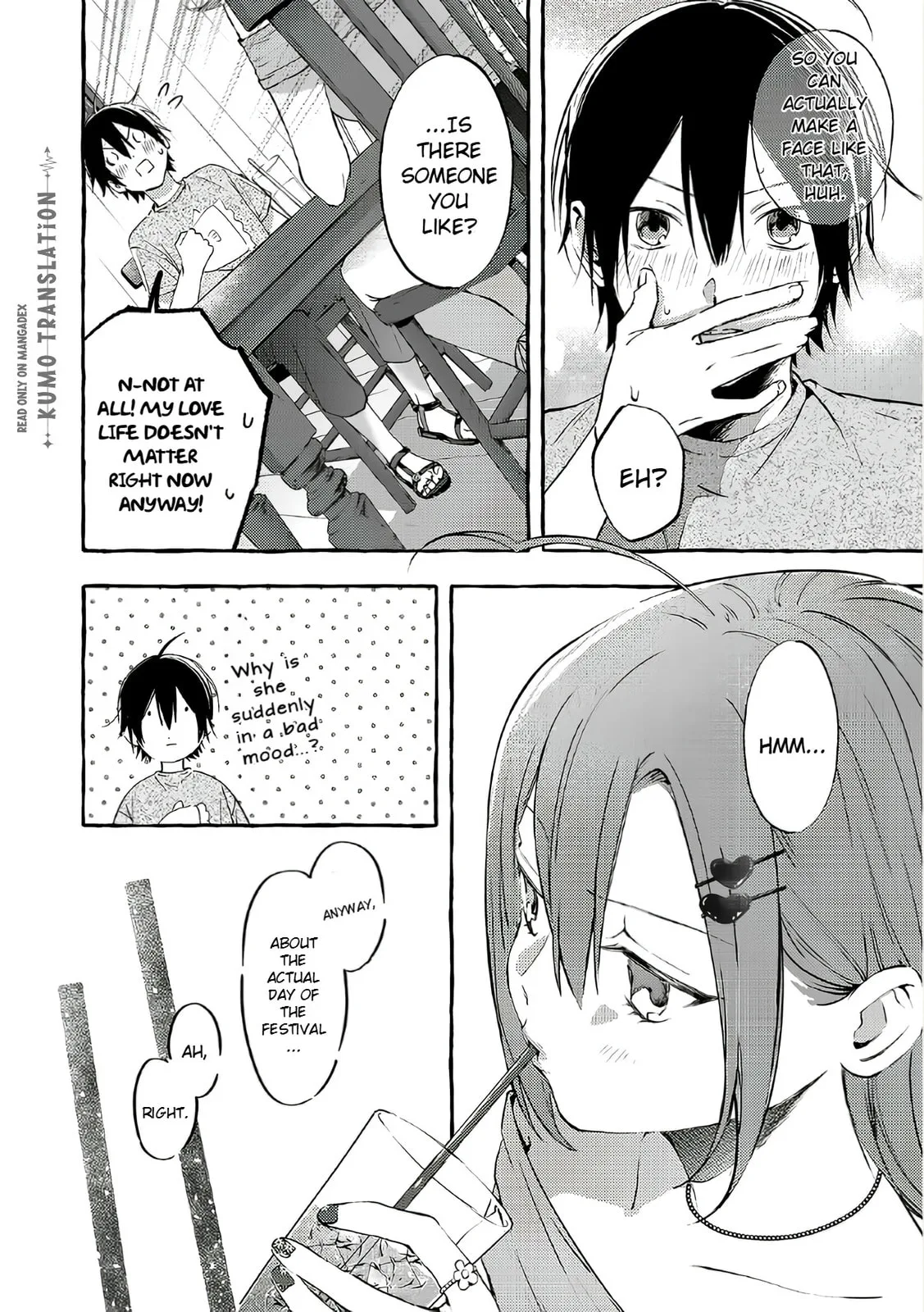 The School's Madonna, Watanabe-san, for Some Reason Asks My Schedule Every Week - Chapter 8.2 - Page 17