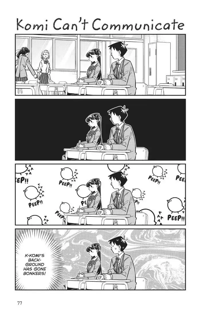 Komi-san wa Komyushou Desu - Chapter 26 - Page 1