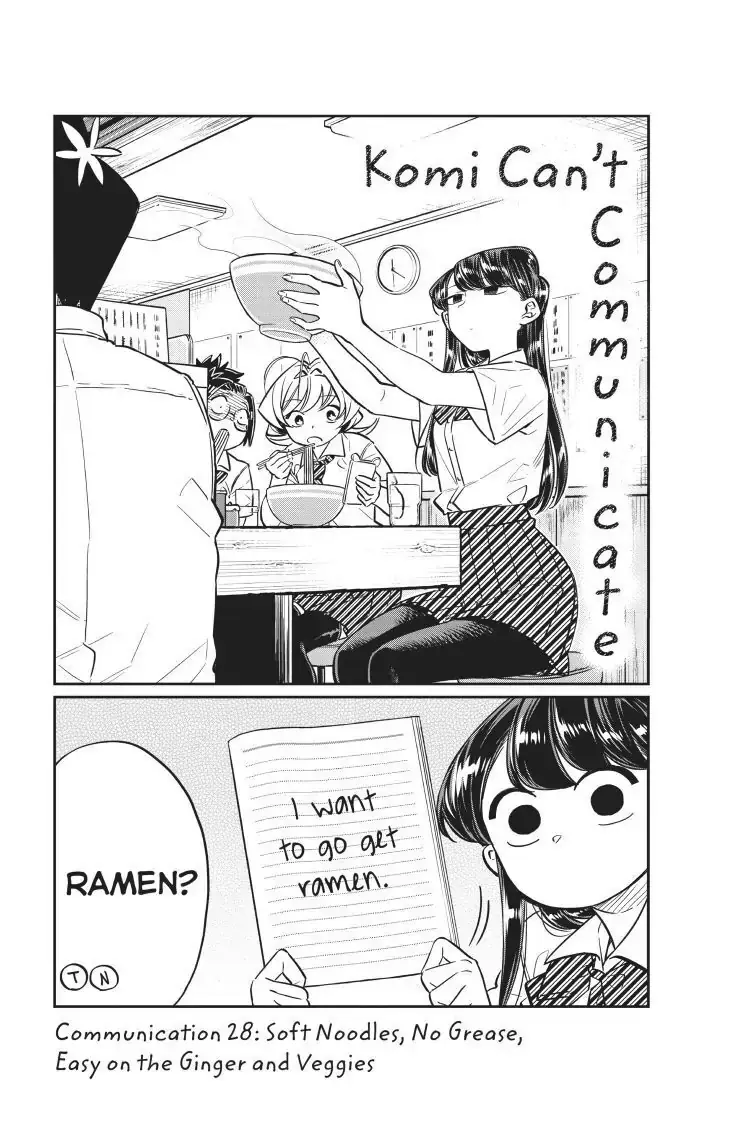 Komi-san wa Komyushou Desu - Chapter 28 - Page 1