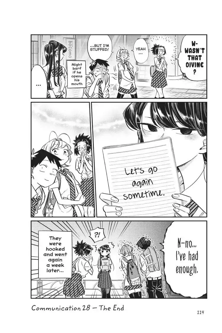 Komi-san wa Komyushou Desu - Chapter 28 - Page 12