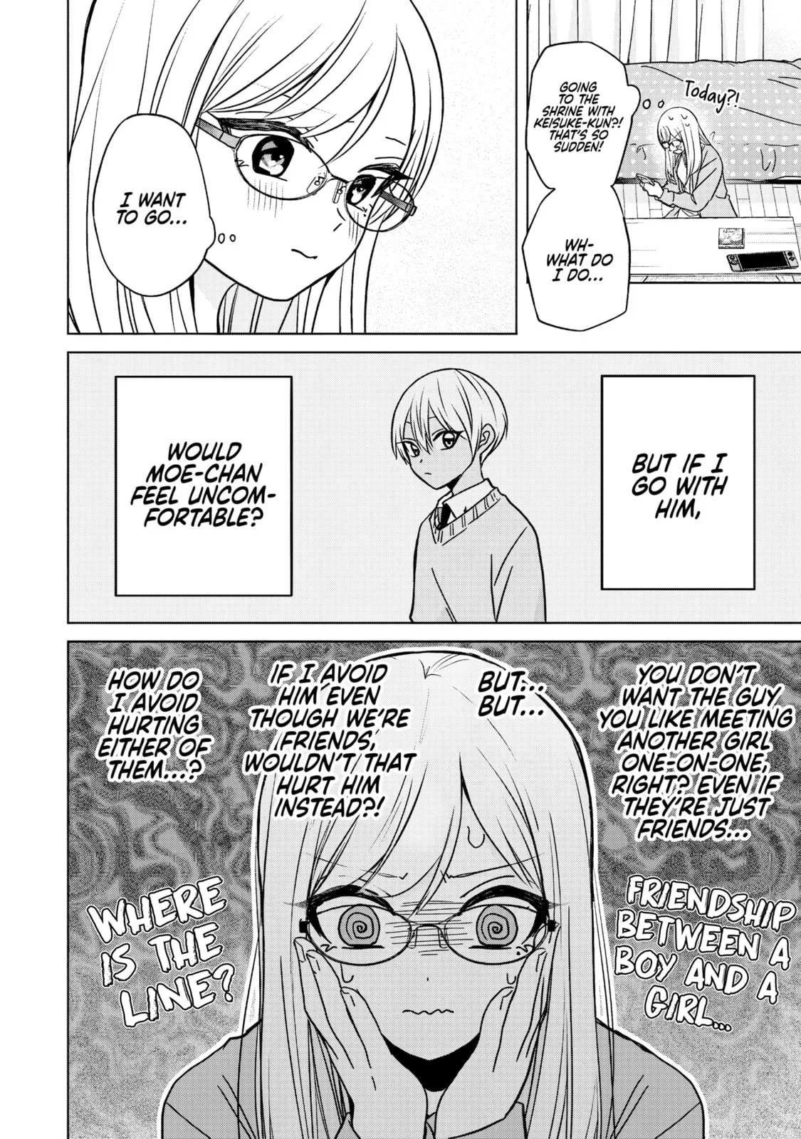 Kusunoki's Flunking Her High School Glow-Up - Chapter 51 - Page 4