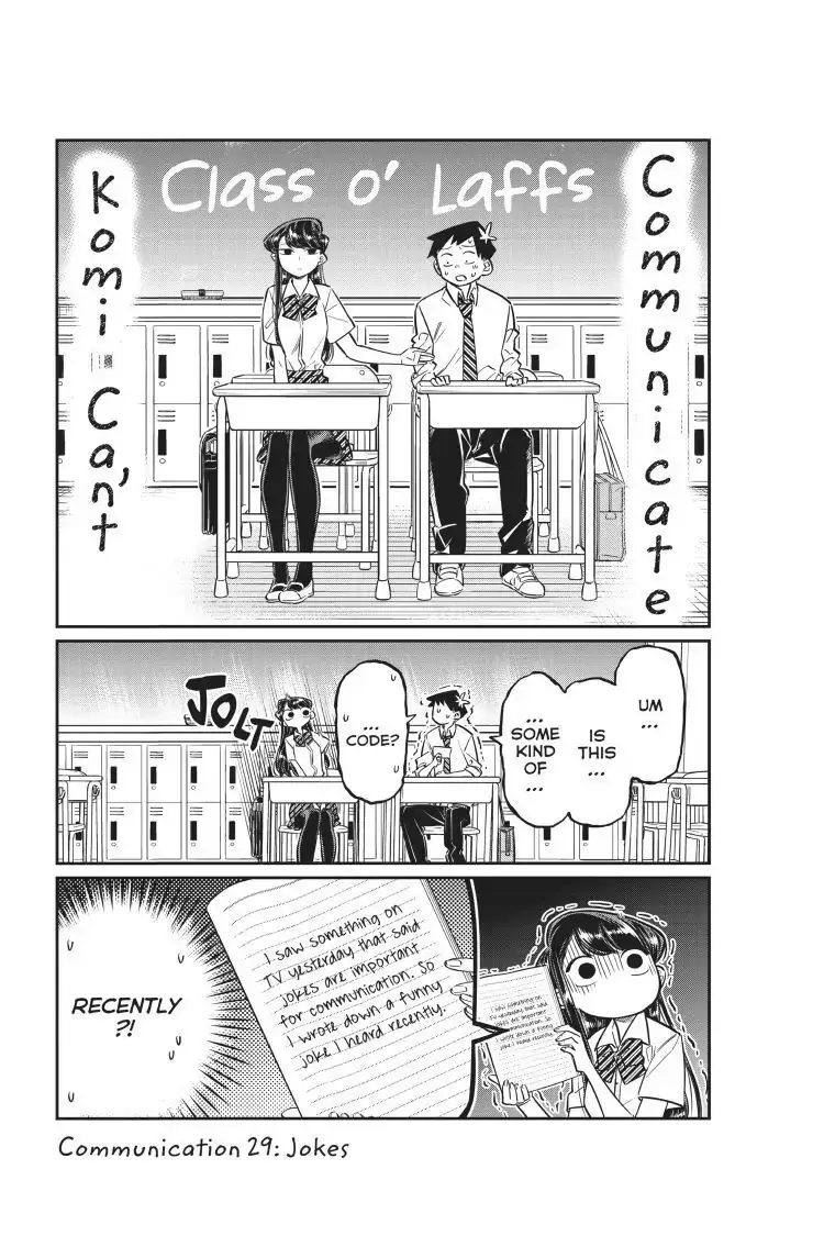 Komi-san wa Komyushou Desu - Chapter 29 - Page 3
