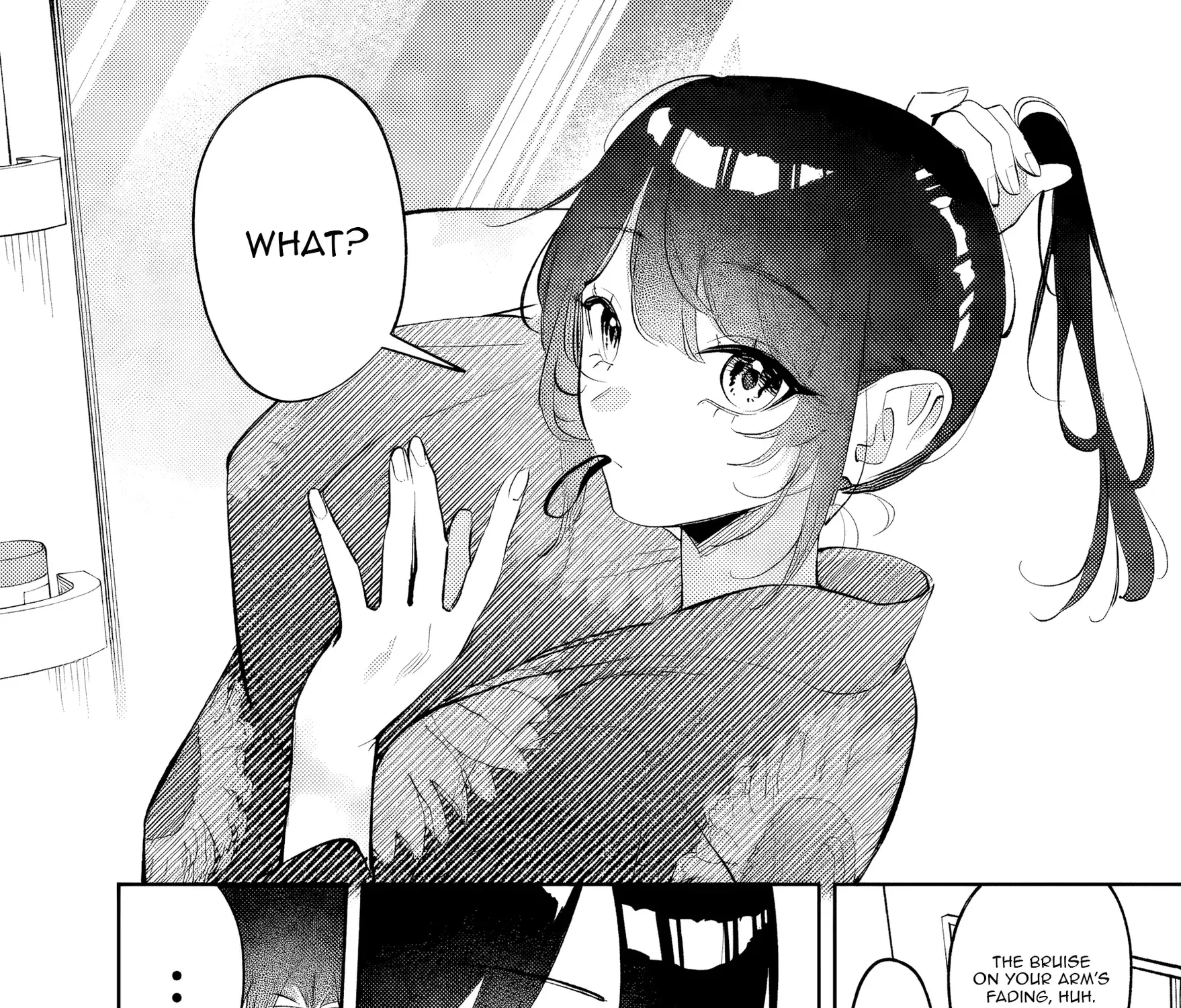 Living together with the queen from my high school days who was arrogant, surprisingly isn't that uncomfortable - Chapter 34 - Page 3