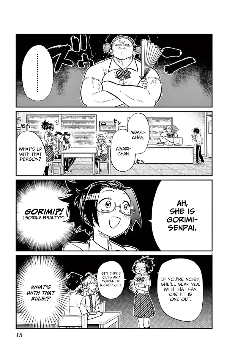 Komi-san wa Komyushou Desu - Chapter 36 - Page 5