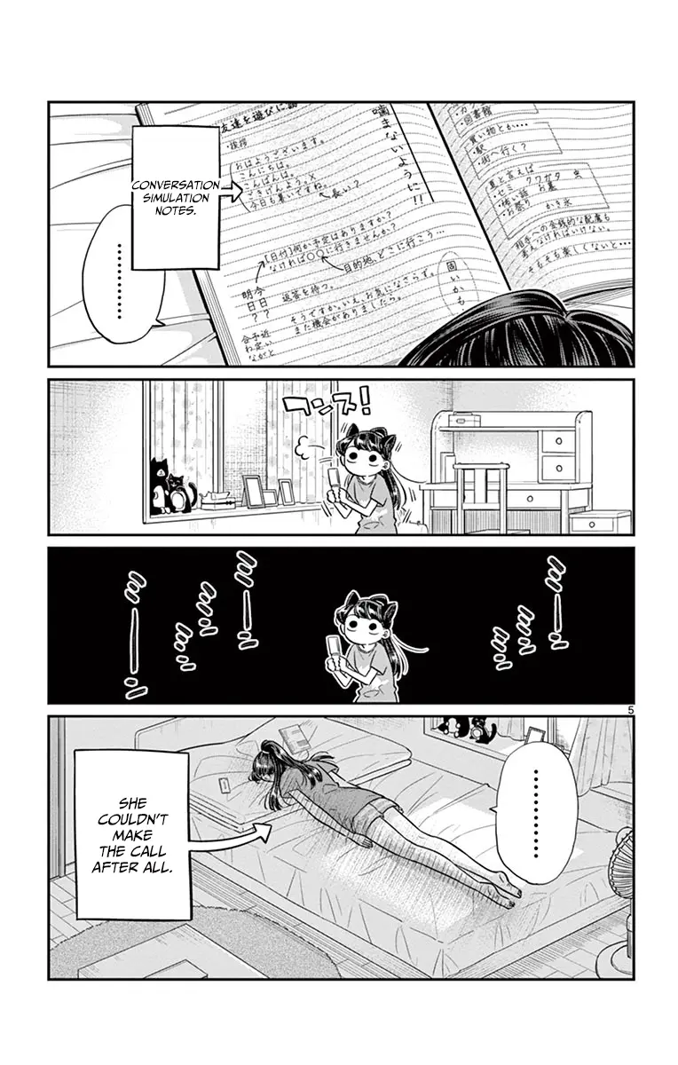 Komi-san wa Komyushou Desu - Chapter 37 - Page 5