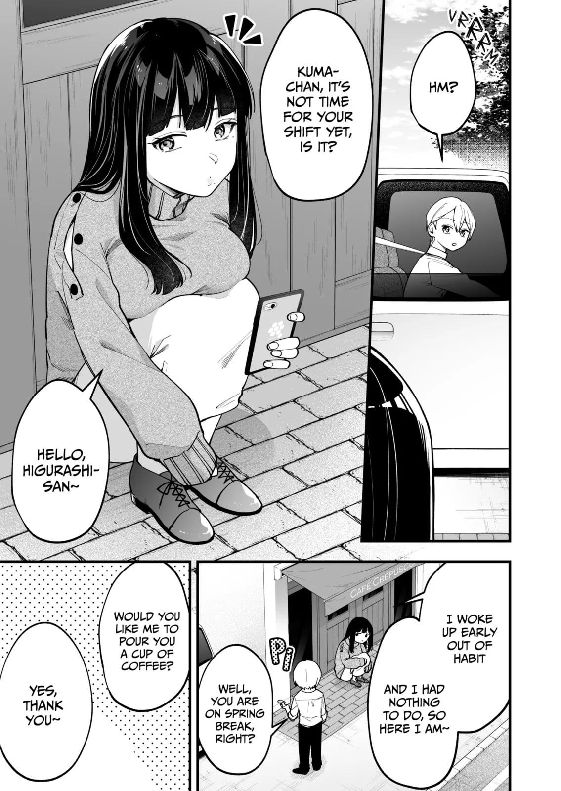 The Manager and the Oblivious Waitress - Chapter 9 - Page 1