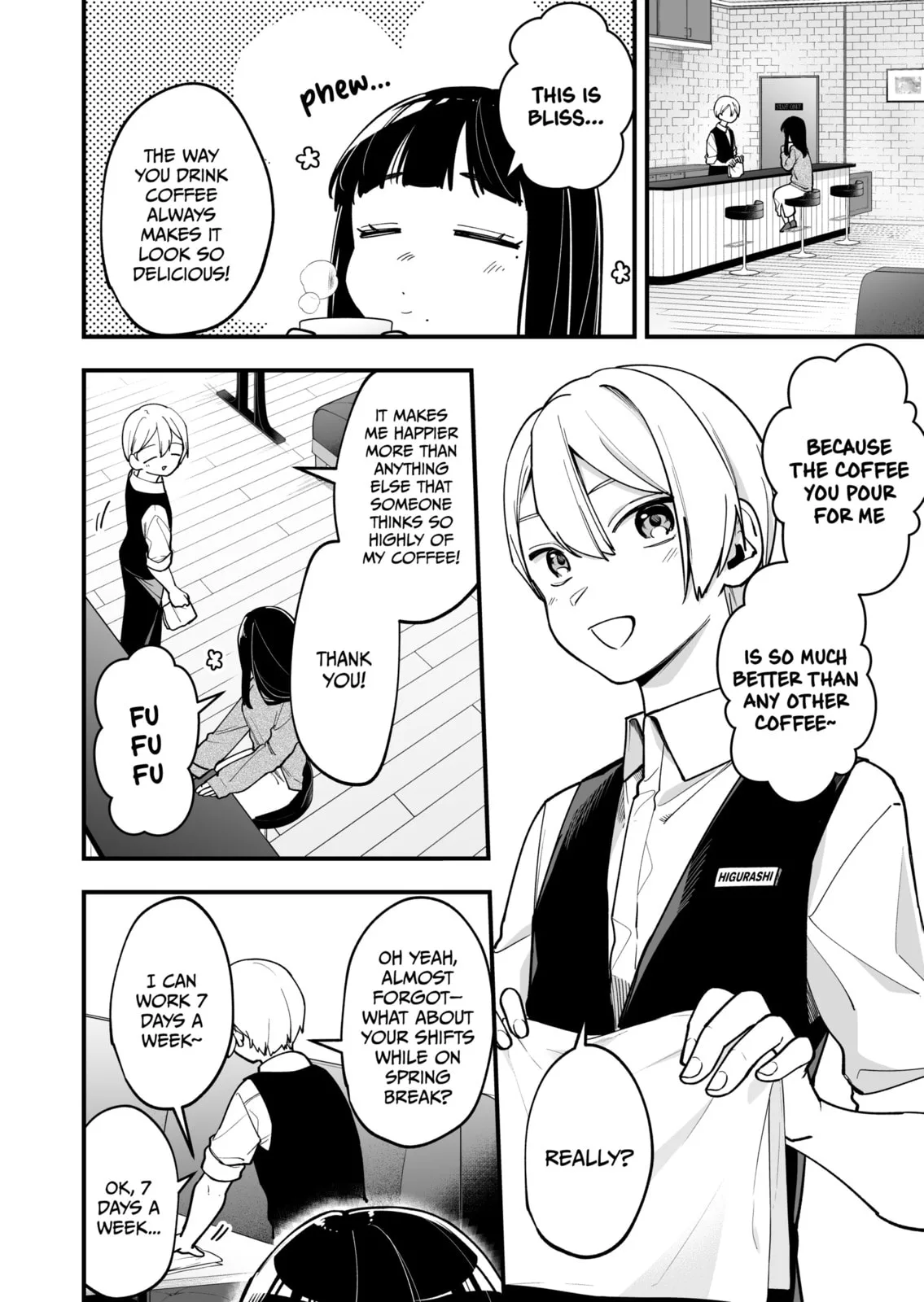 The Manager and the Oblivious Waitress - Chapter 9 - Page 2