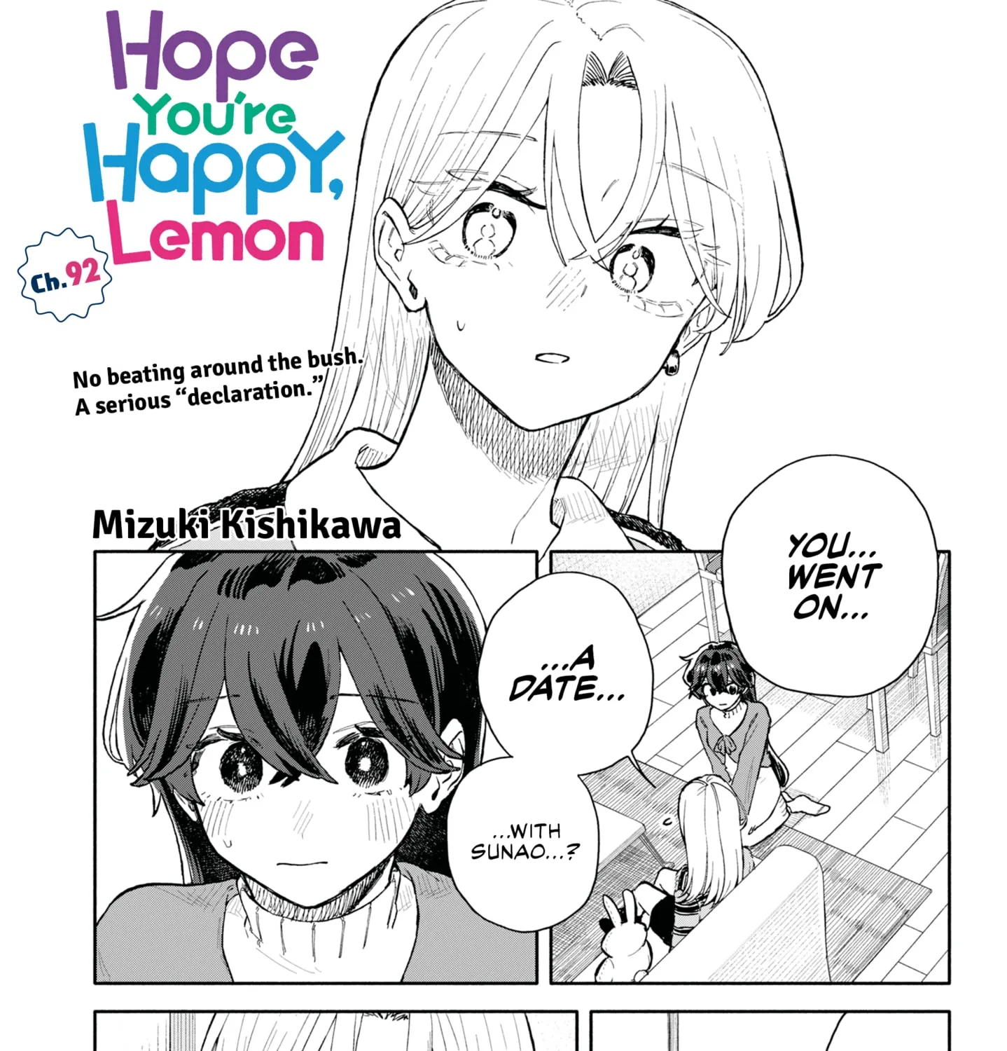 Hope You're Happy, Lemon - Chapter 92 - Page 1