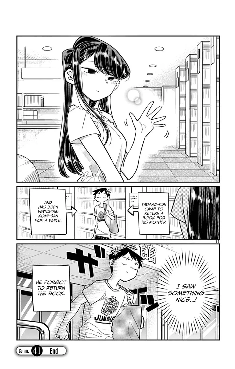 Komi-san wa Komyushou Desu - Chapter 41 - Page 11