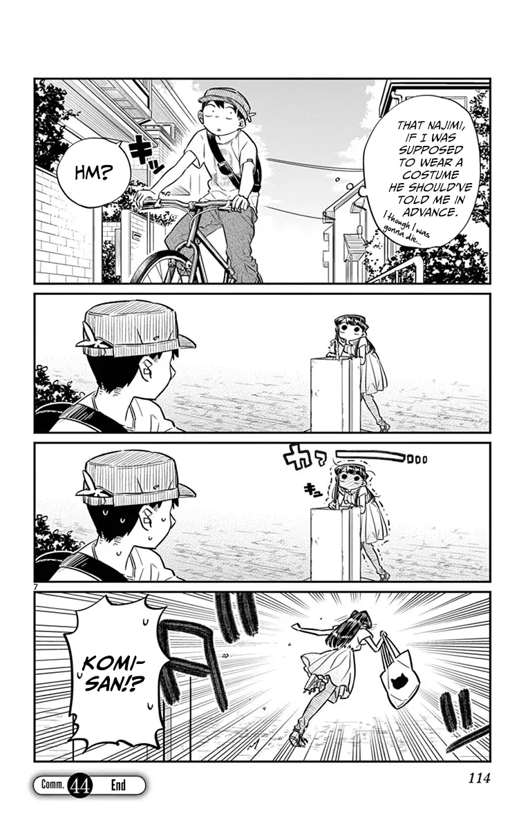 Komi-san wa Komyushou Desu - Chapter 44 - Page 7