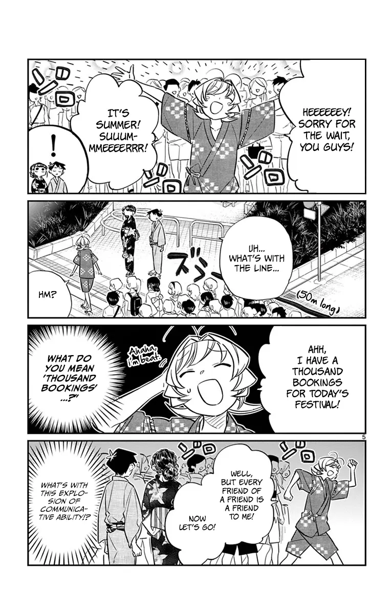 Komi-san wa Komyushou Desu - Chapter 46 - Page 5