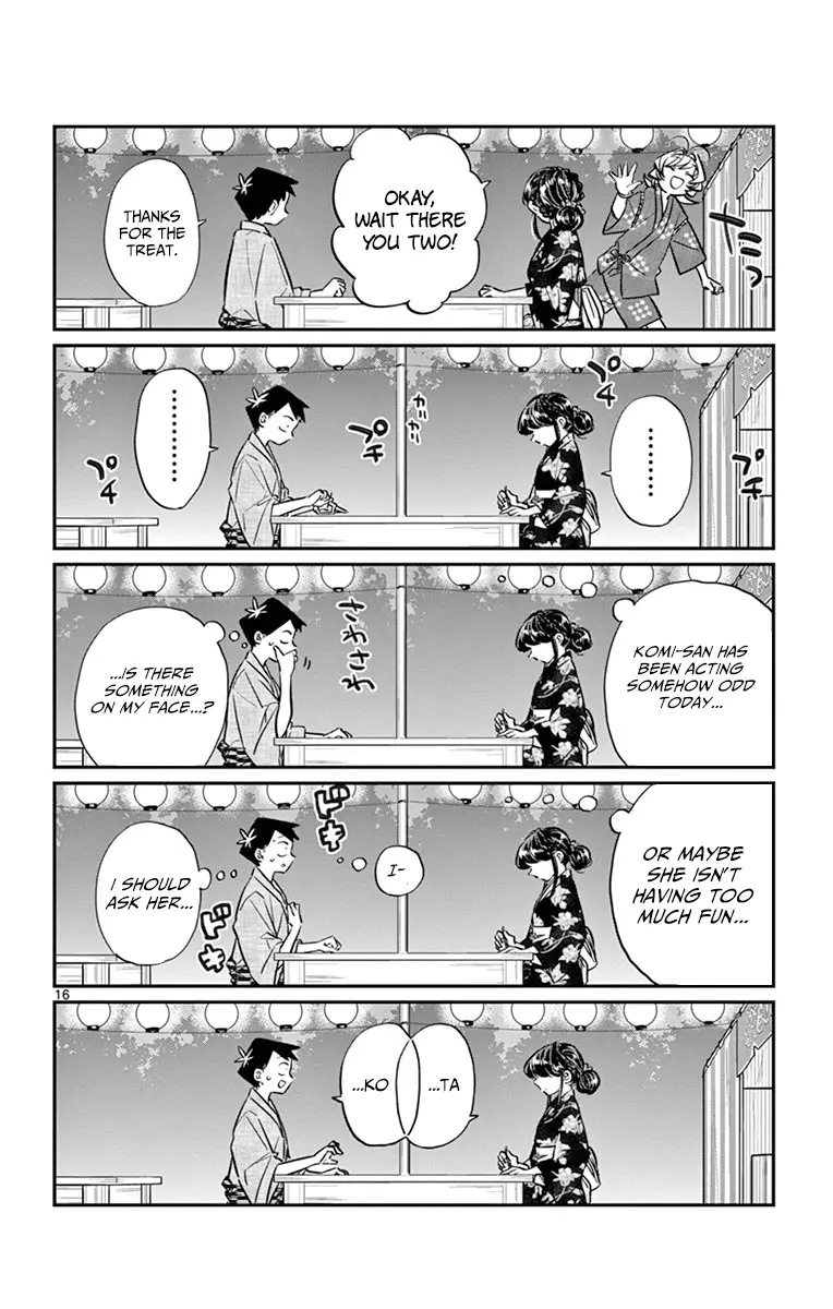 Komi-san wa Komyushou Desu - Chapter 46 - Page 16