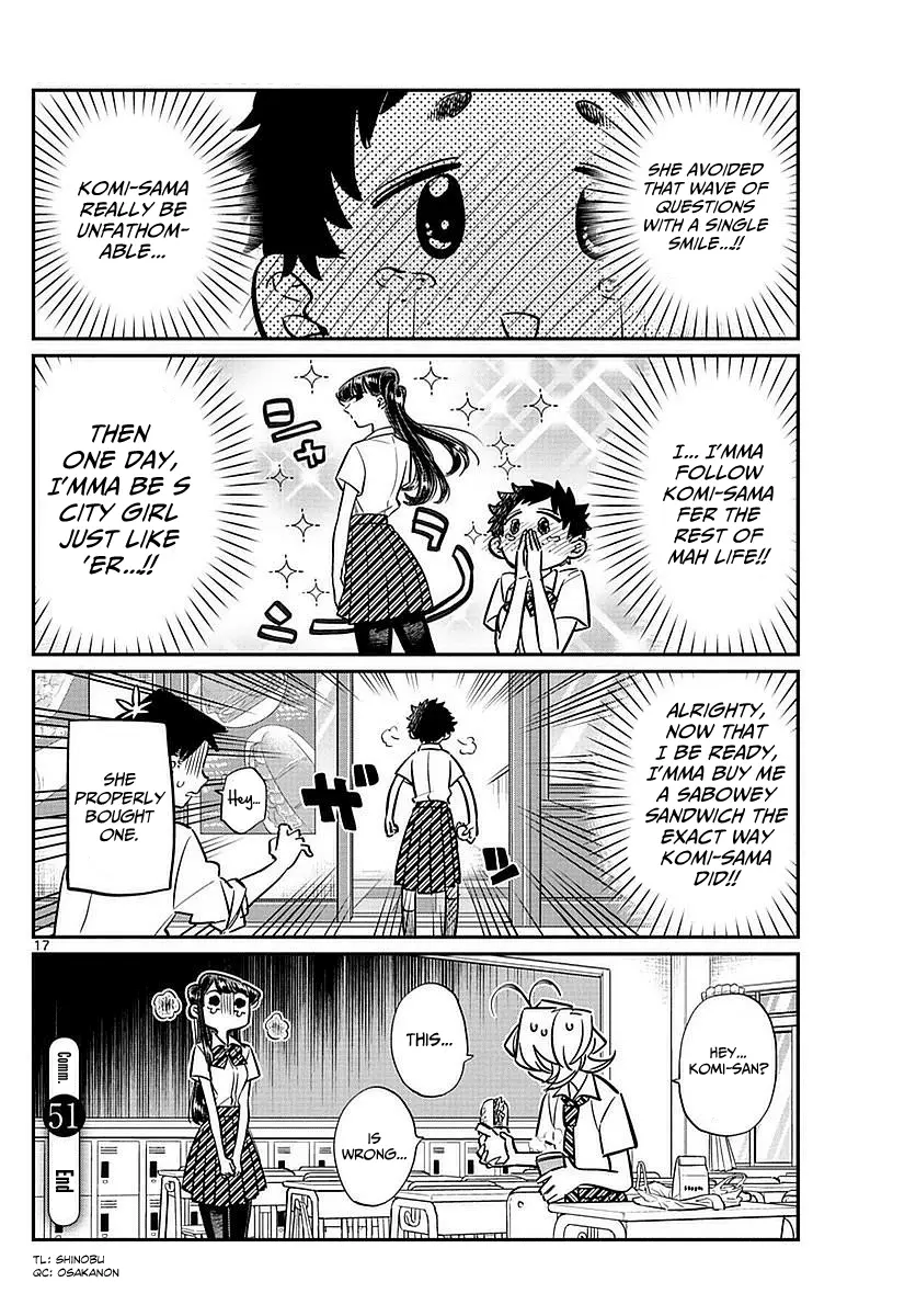 Komi-san wa Komyushou Desu - Chapter 51 - Page 18