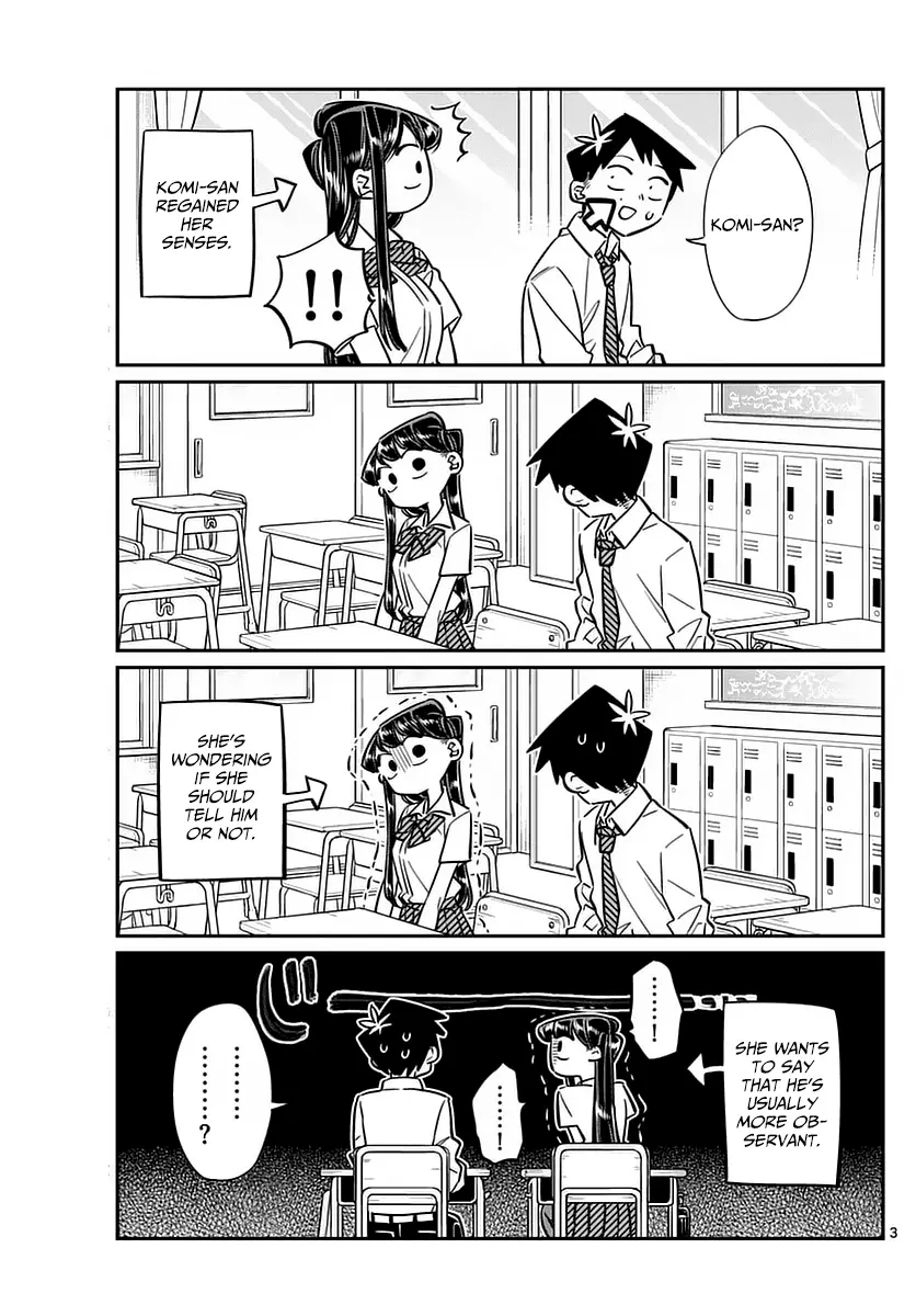 Komi-san wa Komyushou Desu - Chapter 52 - Page 3