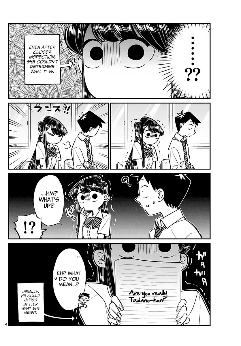 Komi-san wa Komyushou Desu - Chapter 52 - Page 4