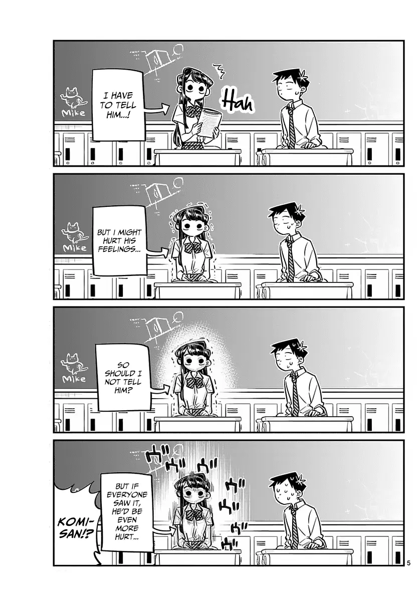 Komi-san wa Komyushou Desu - Chapter 52 - Page 5