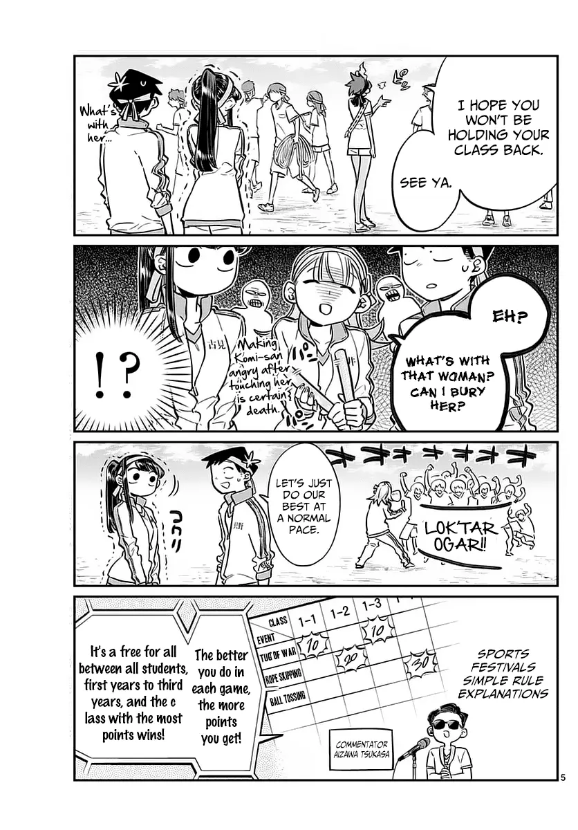 Komi-san wa Komyushou Desu - Chapter 54 - Page 5