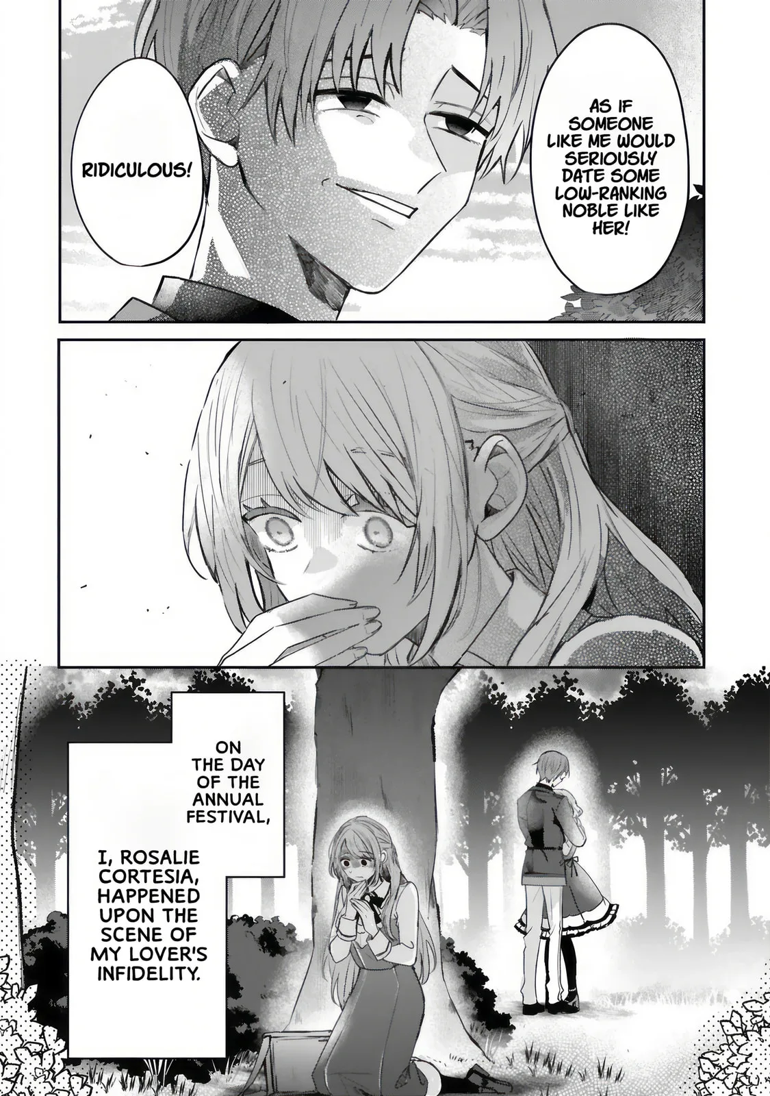 A Love-Distrusting Noble Lady Doesn't Notice the Cold Knight's Devotion - Chapter 1.1 - Page 6