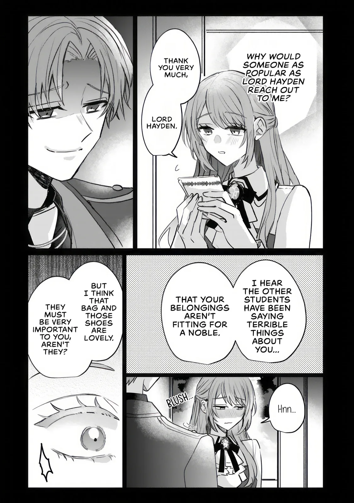A Love-Distrusting Noble Lady Doesn't Notice the Cold Knight's Devotion - Chapter 1.1 - Page 14