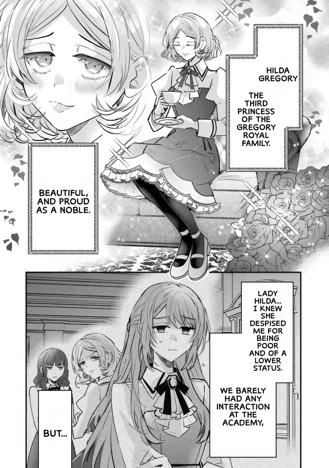 A Love-Distrusting Noble Lady Doesn't Notice the Cold Knight's Devotion - Chapter 1.2 - Page 4