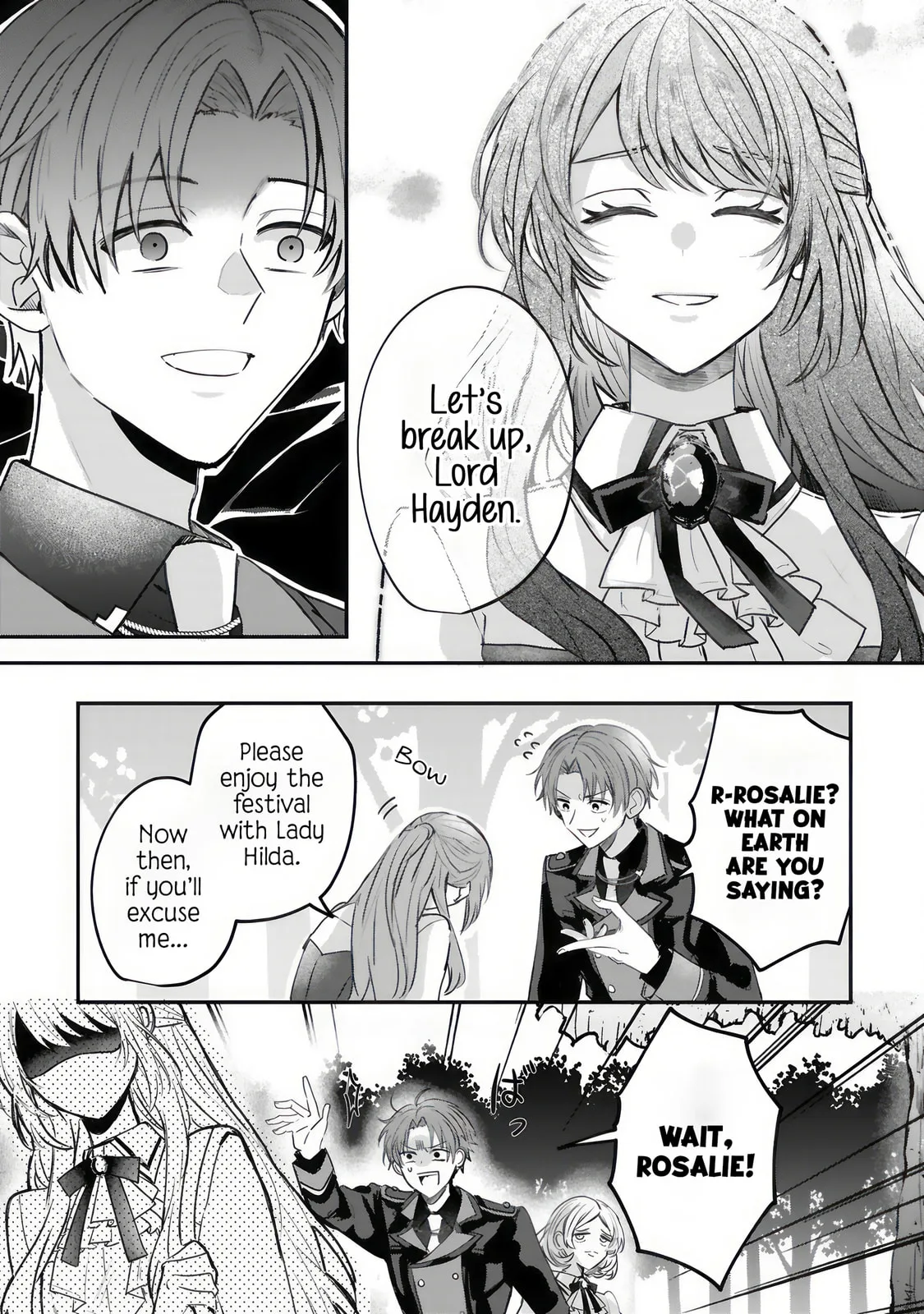 A Love-Distrusting Noble Lady Doesn't Notice the Cold Knight's Devotion - Chapter 1.2 - Page 7