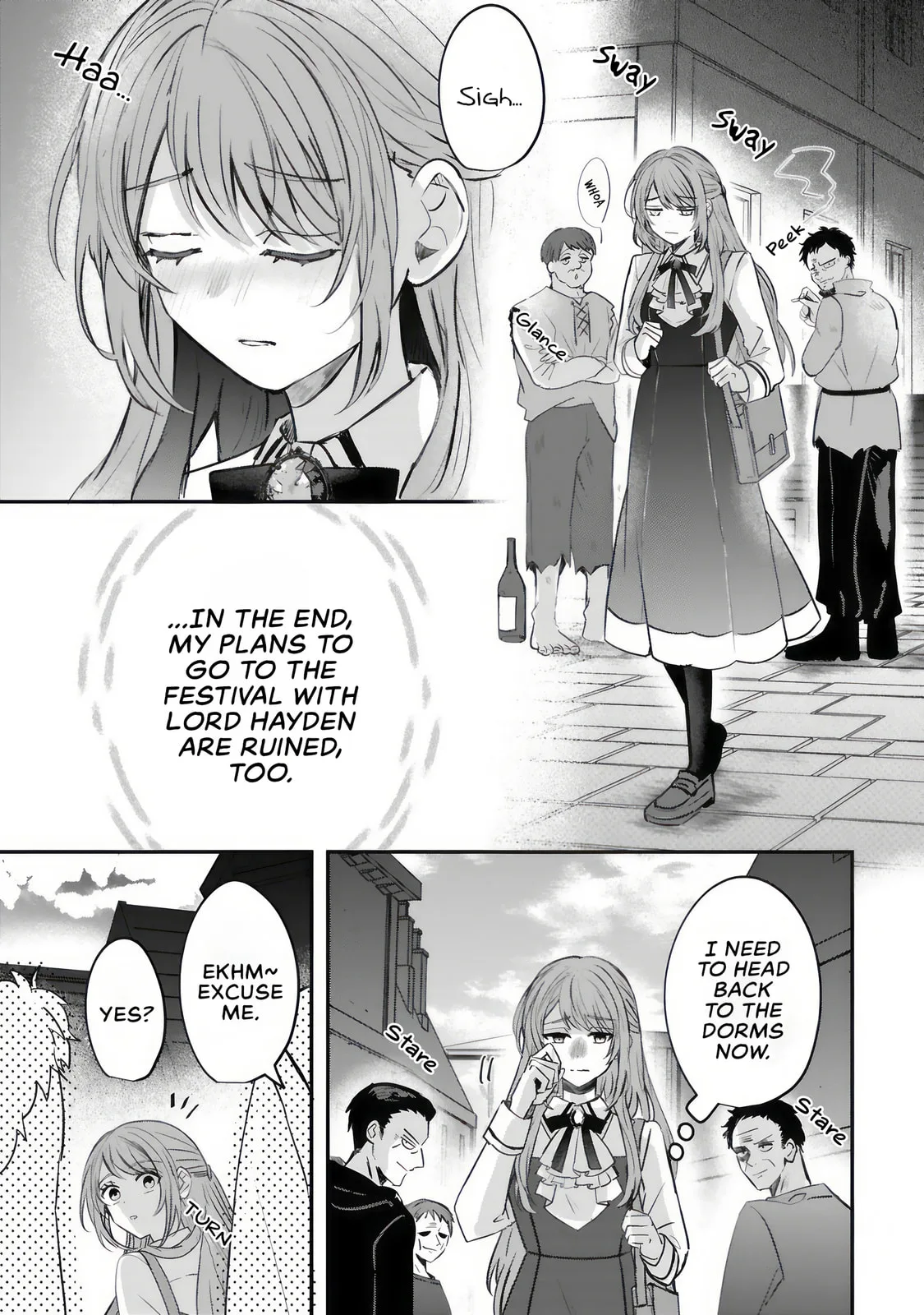 A Love-Distrusting Noble Lady Doesn't Notice the Cold Knight's Devotion - Chapter 1.2 - Page 9