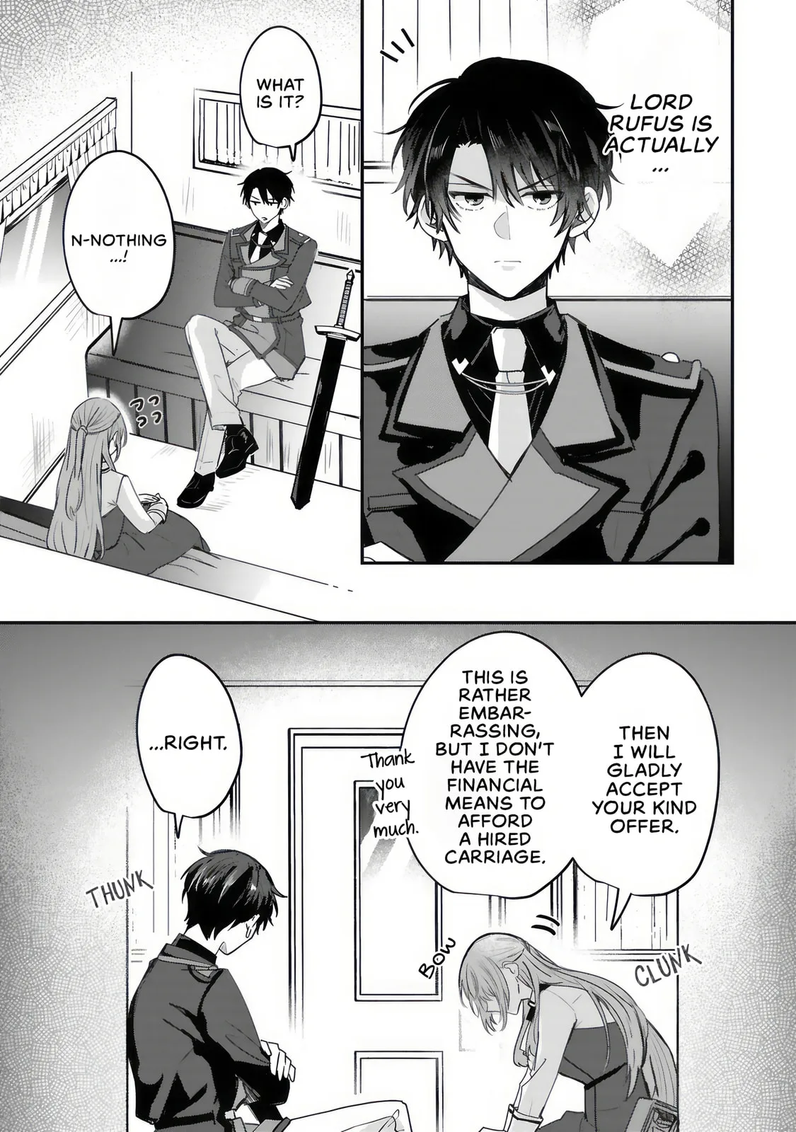 A Love-Distrusting Noble Lady Doesn't Notice the Cold Knight's Devotion - Chapter 1.3 - Page 7