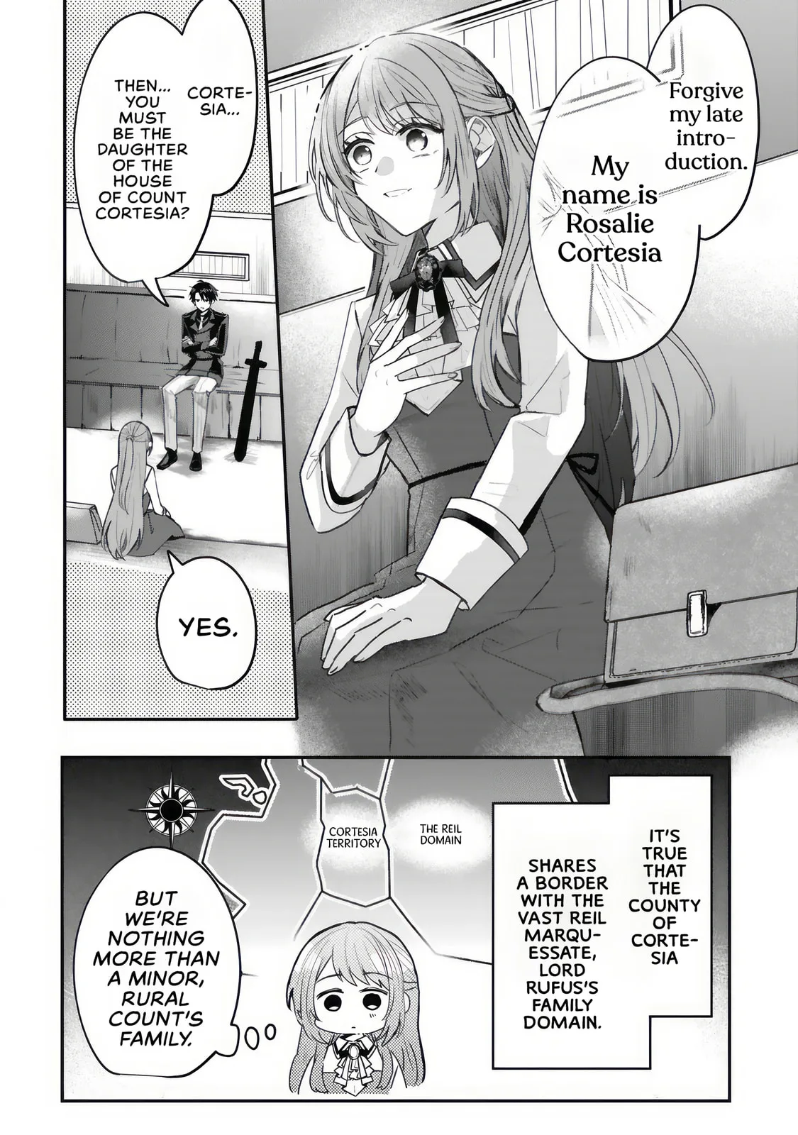 A Love-Distrusting Noble Lady Doesn't Notice the Cold Knight's Devotion - Chapter 1.3 - Page 8