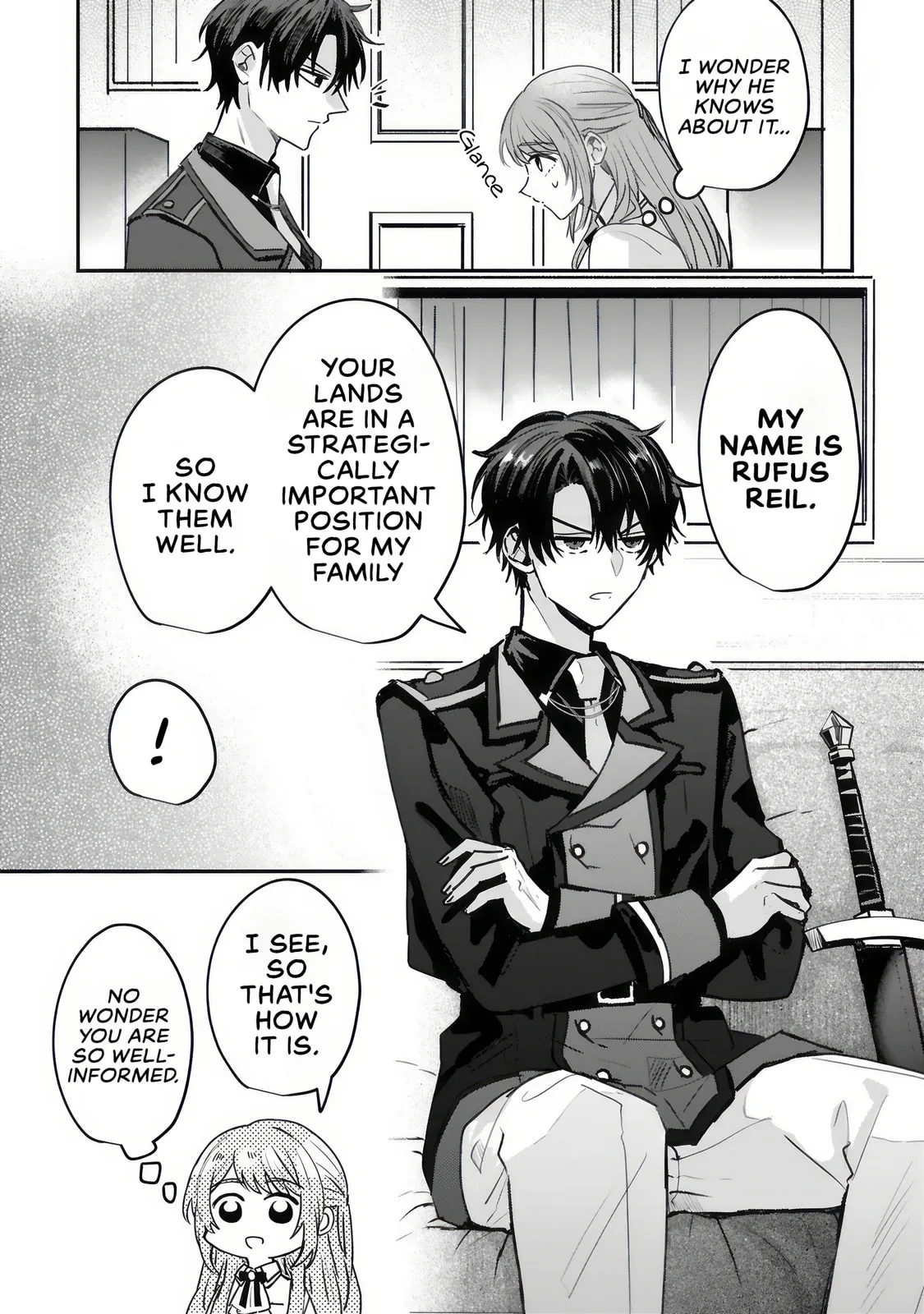 A Love-Distrusting Noble Lady Doesn't Notice the Cold Knight's Devotion - Chapter 1.3 - Page 9