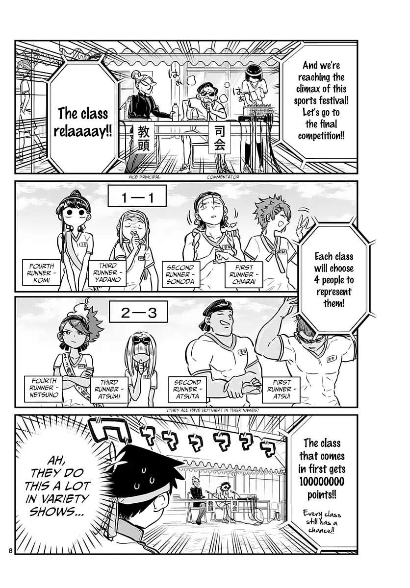 Komi-san wa Komyushou Desu - Chapter 55 - Page 8