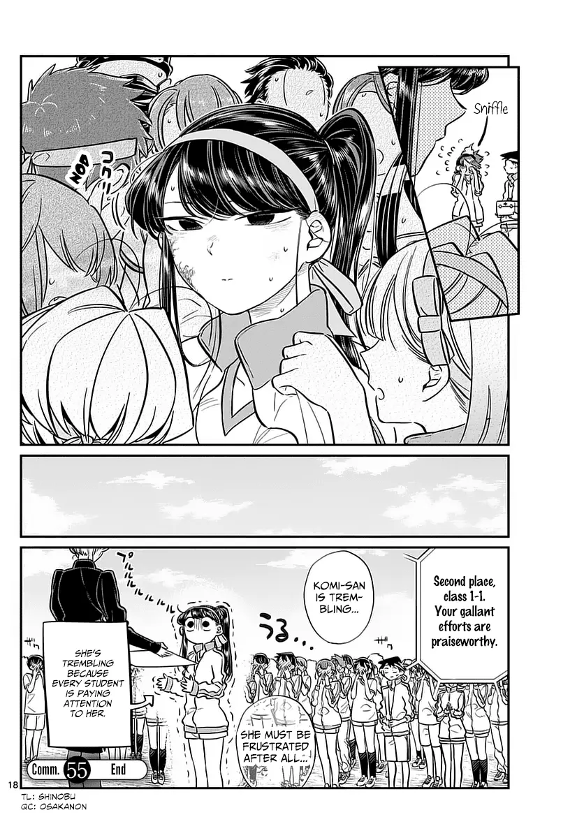 Komi-san wa Komyushou Desu - Chapter 55 - Page 18