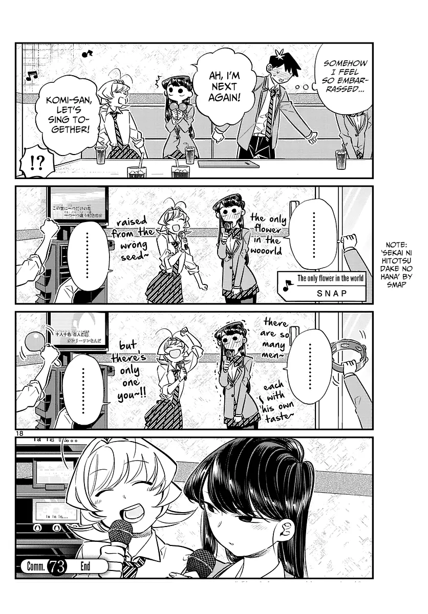 Komi-san wa Komyushou Desu - Chapter 73 - Page 21