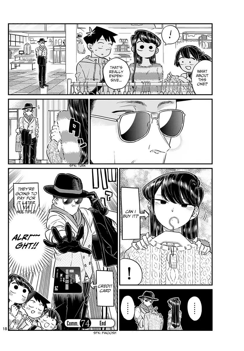 Komi-san wa Komyushou Desu - Chapter 74 - Page 18