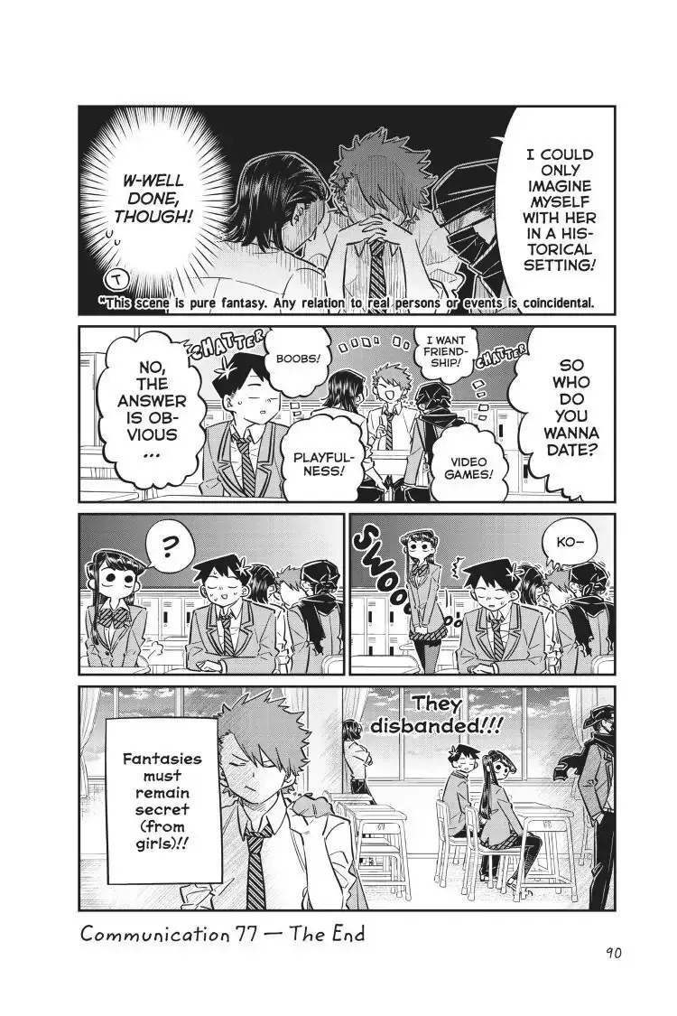 Komi-san wa Komyushou Desu - Chapter 77 - Page 8