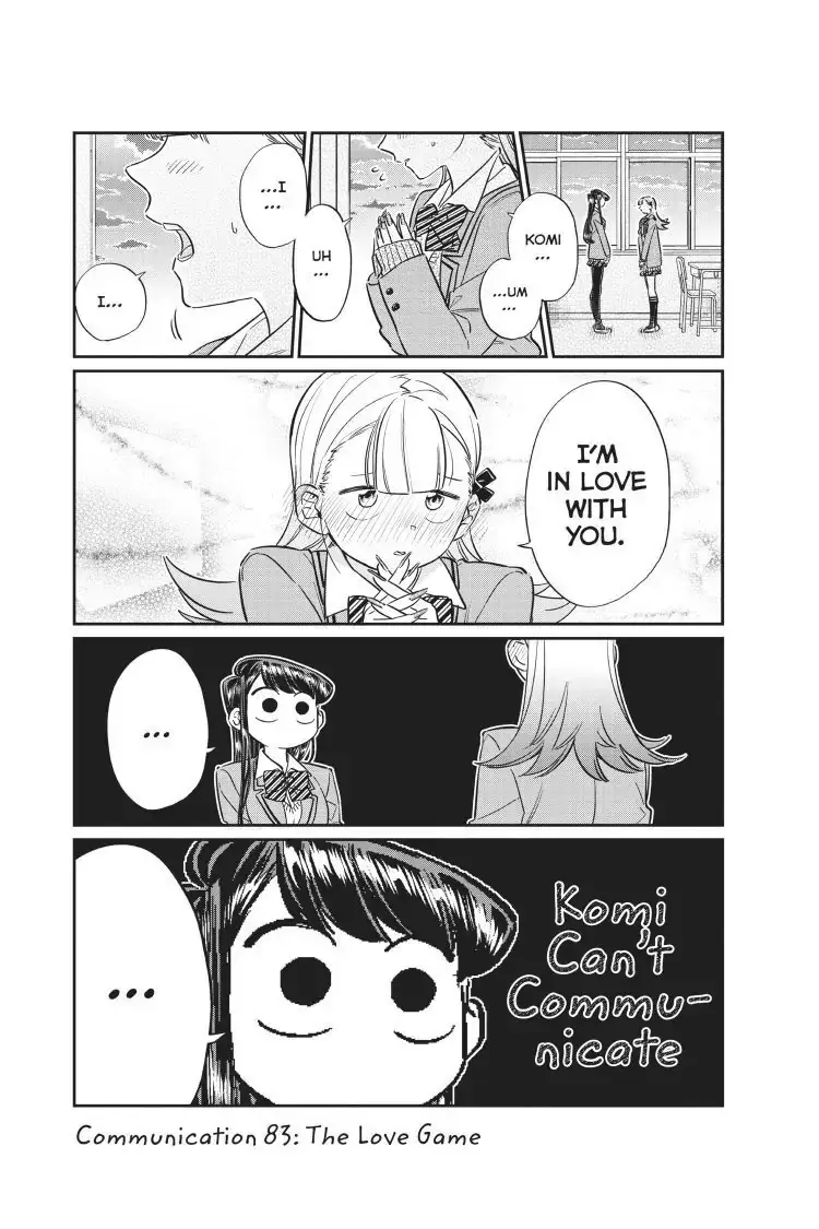 Komi-san wa Komyushou Desu - Chapter 83 - Page 1